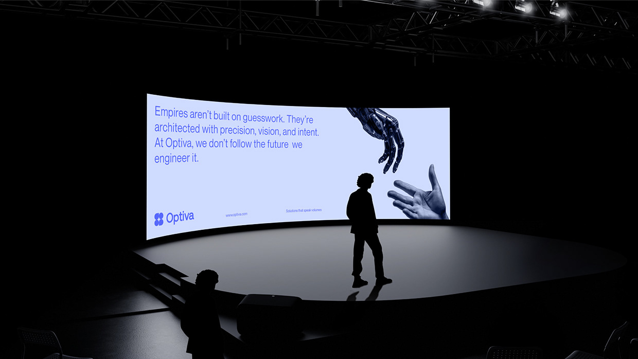 Optiva | Consultancy Firm - Logo & Brand identity Image 18