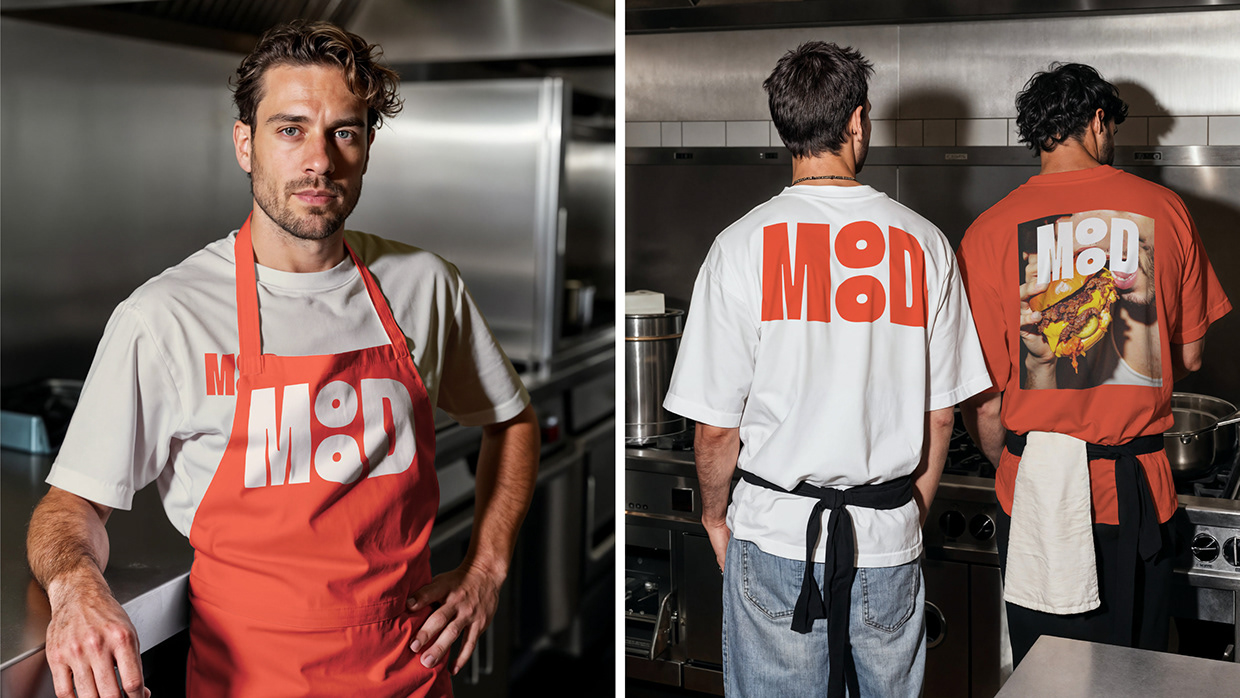 MOOD | Burger Logo & Branding Image 8