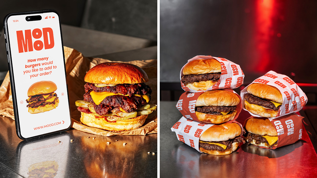 MOOD | Burger Logo & Branding Image 10