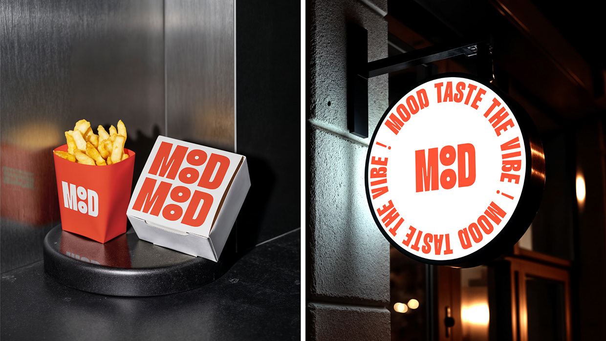 MOOD | Burger Logo & Branding Image 11