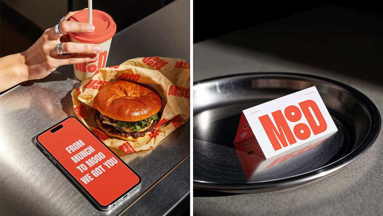 MOOD | Burger Logo & Branding Image 12