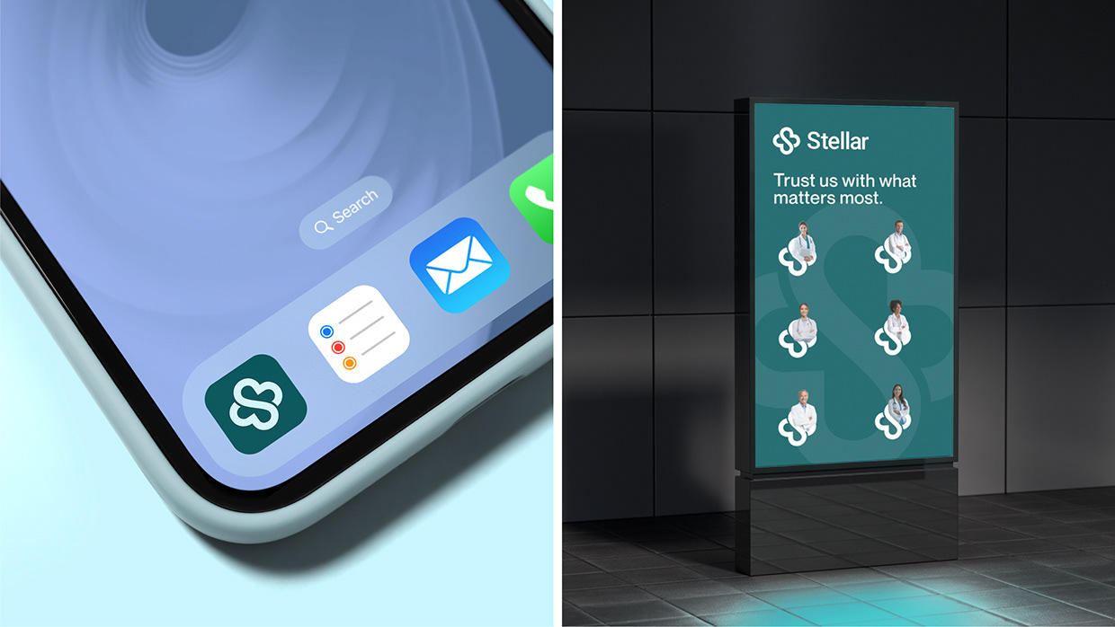 Stellar | Hospital - Logo & Brand identity Image 16