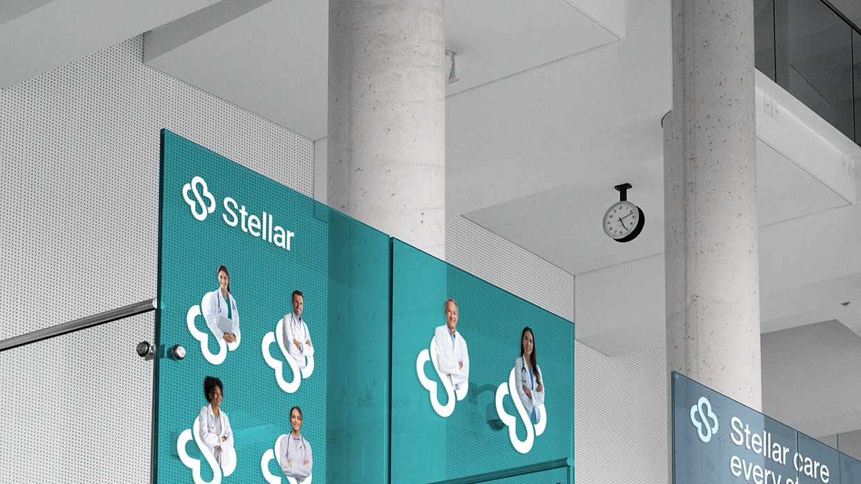Stellar | Hospital - Logo & Brand identity Image 17