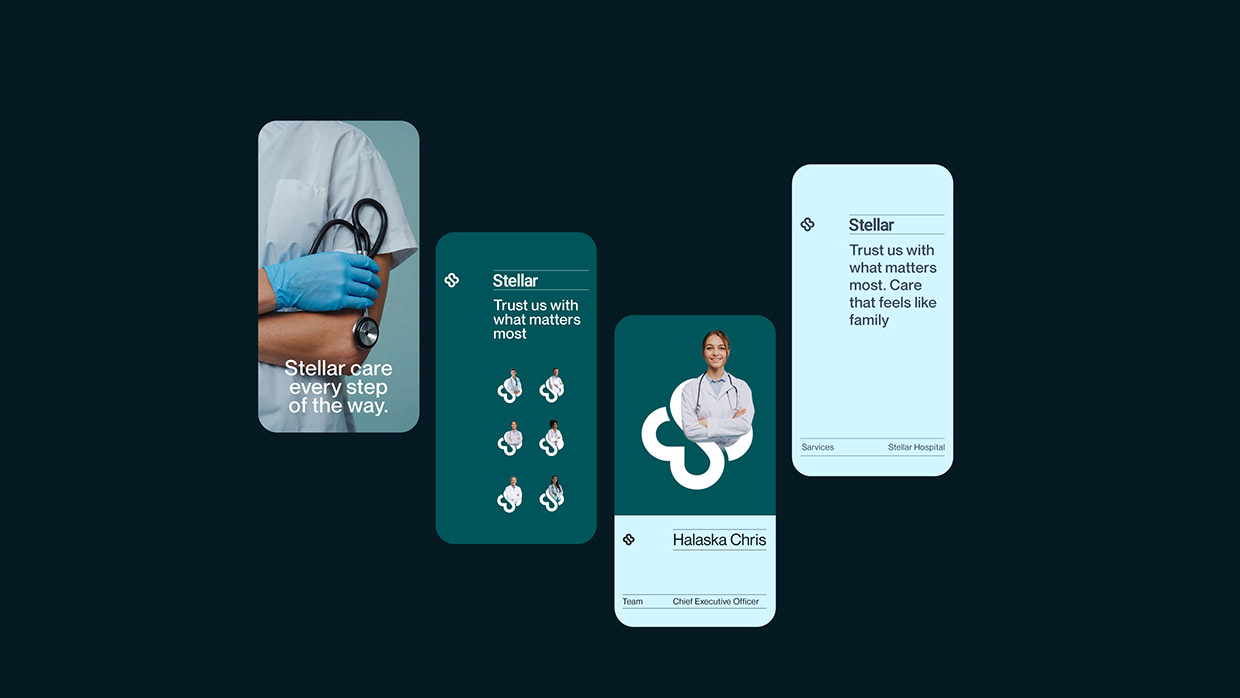 Stellar | Hospital - Logo & Brand identity Image 18