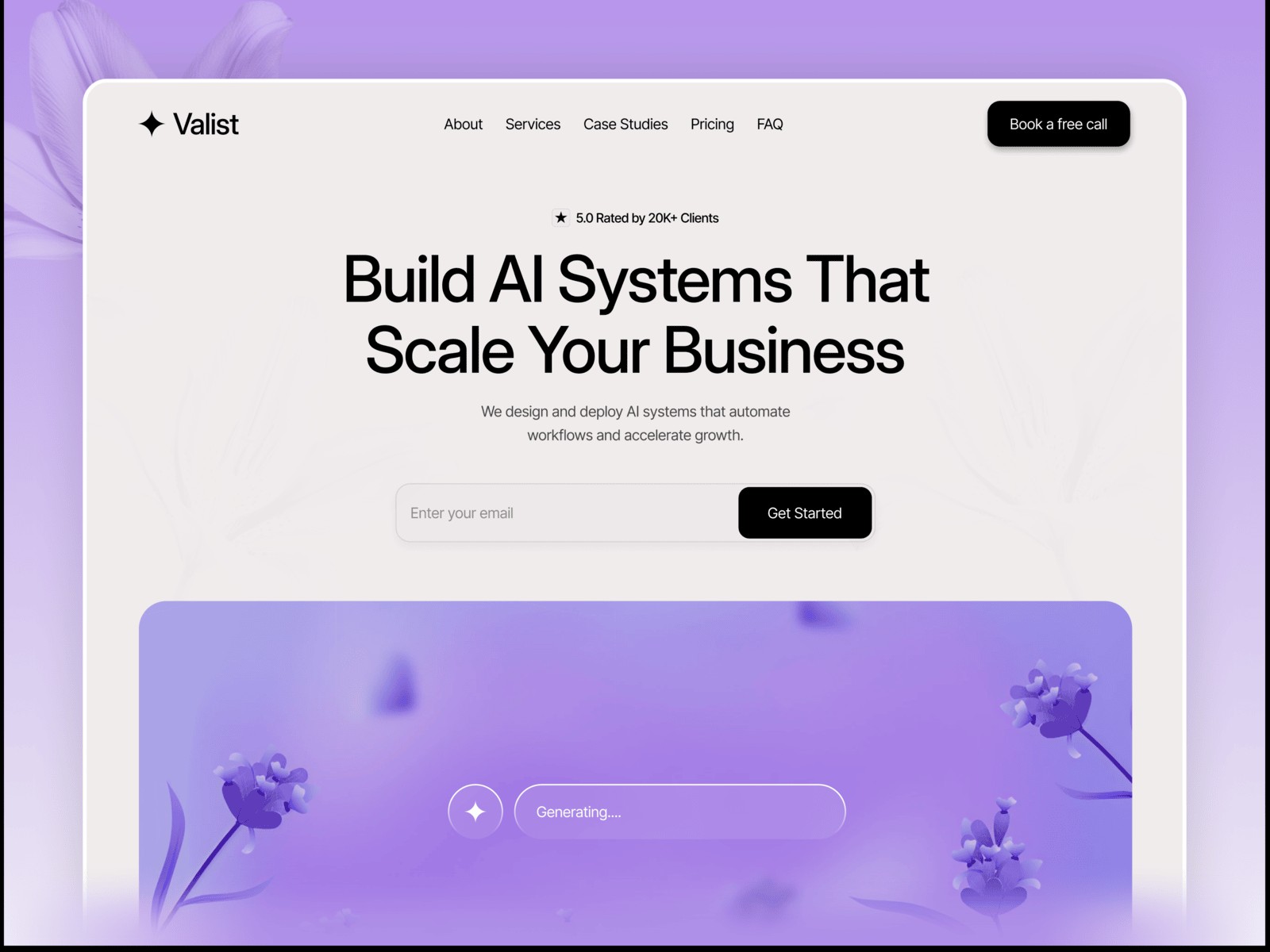 Valist: Responsive AI Website Template by Pixcut Studio LLC — Framer Marketplace
