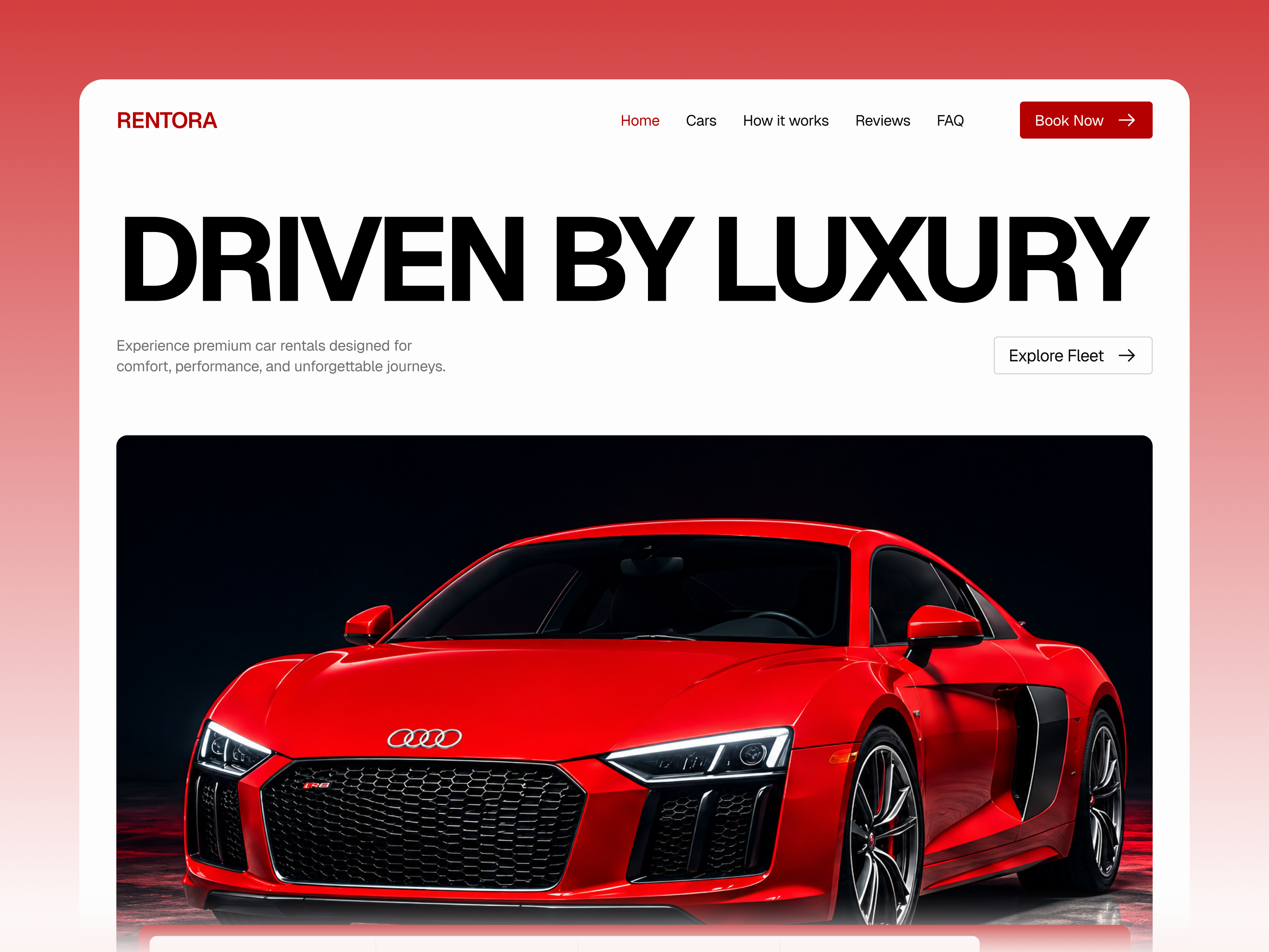 Rentora: Responsive Landing Page Website Template by Pixcut Studio LLC