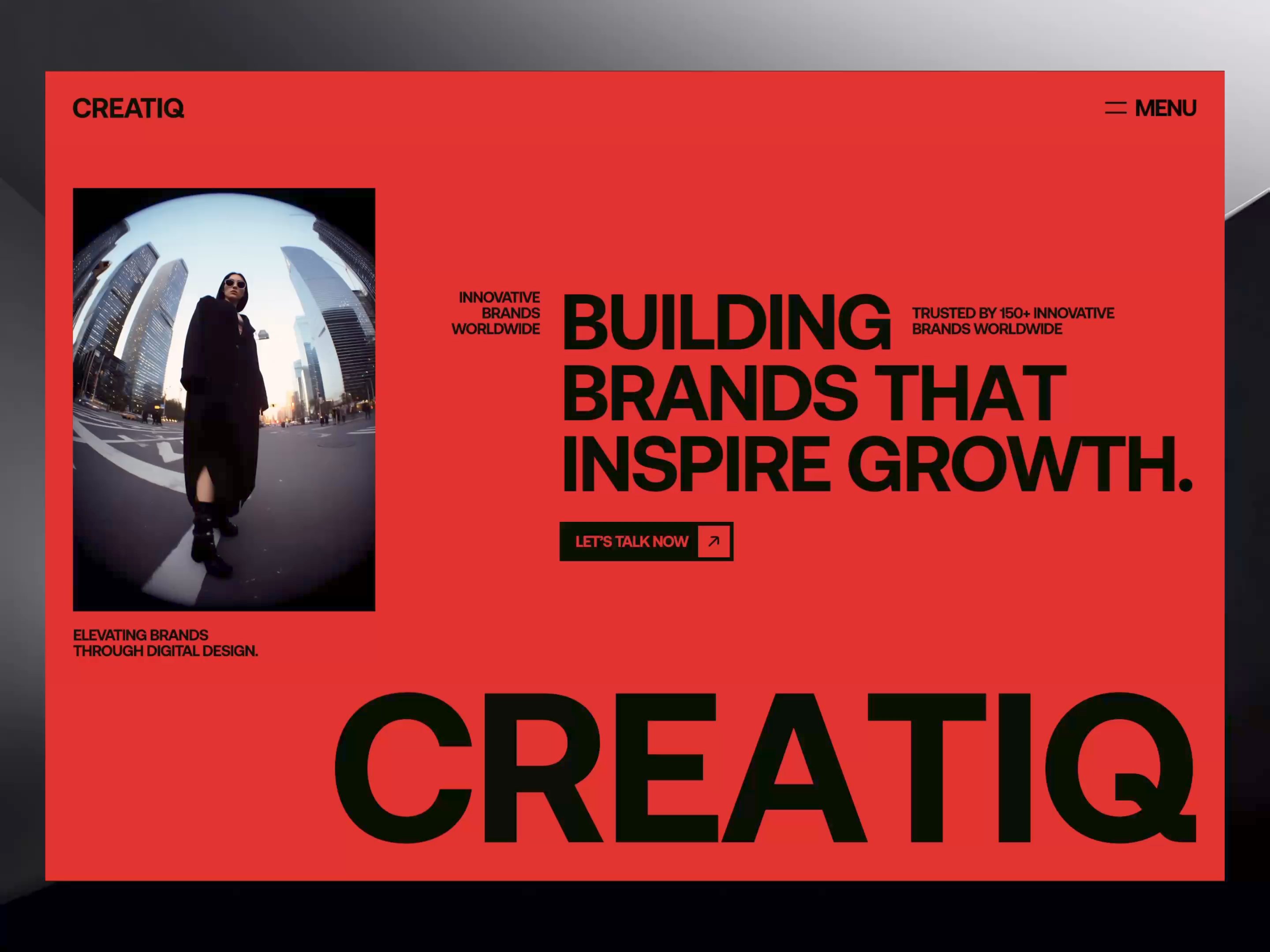 Creatiq: Responsive Portfolio Website Template by Pixcut Studio LLC