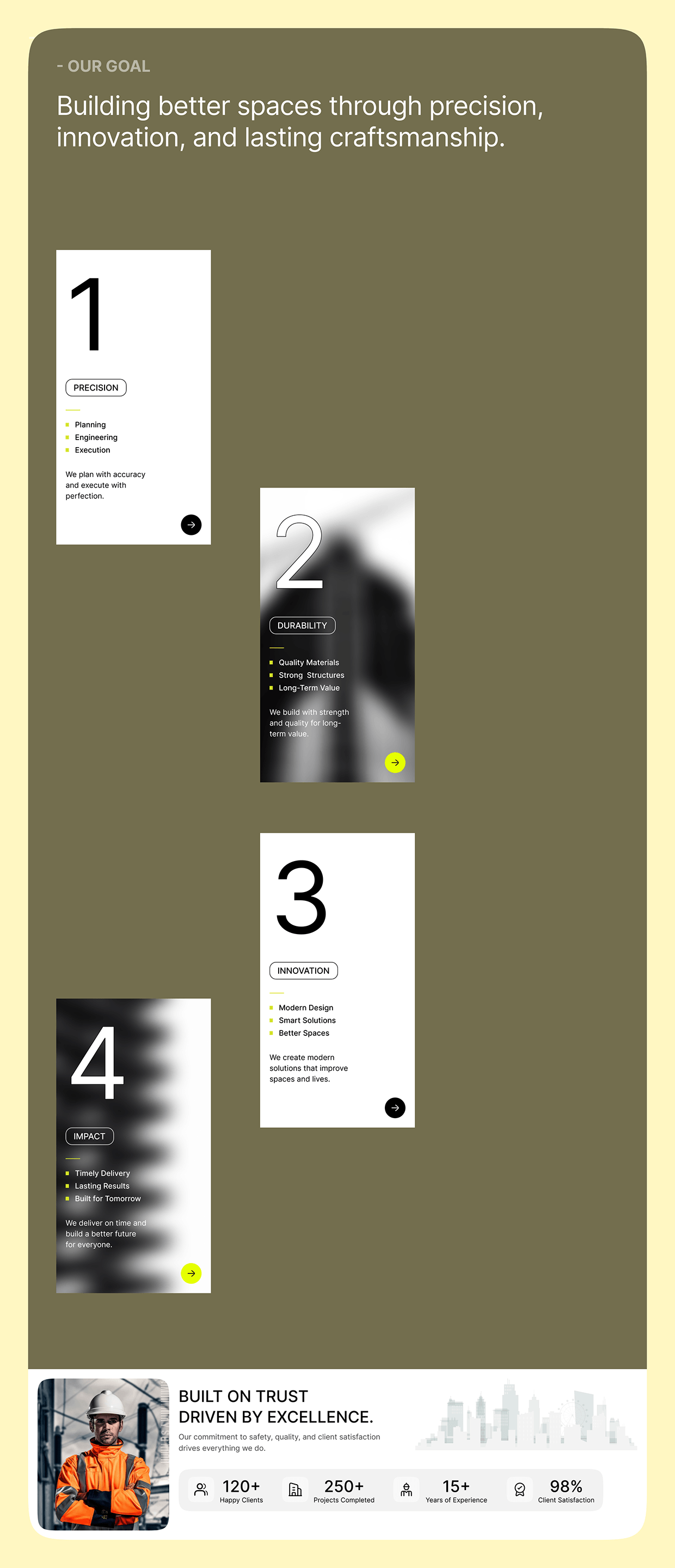 Buildex — Construction Agency Website Design Image 11