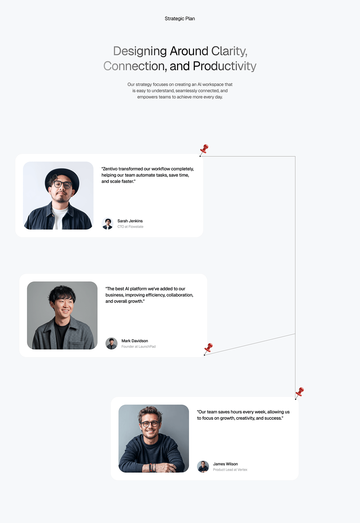 Zentivo — AI-Powered Mobile App Landing Page Image 5