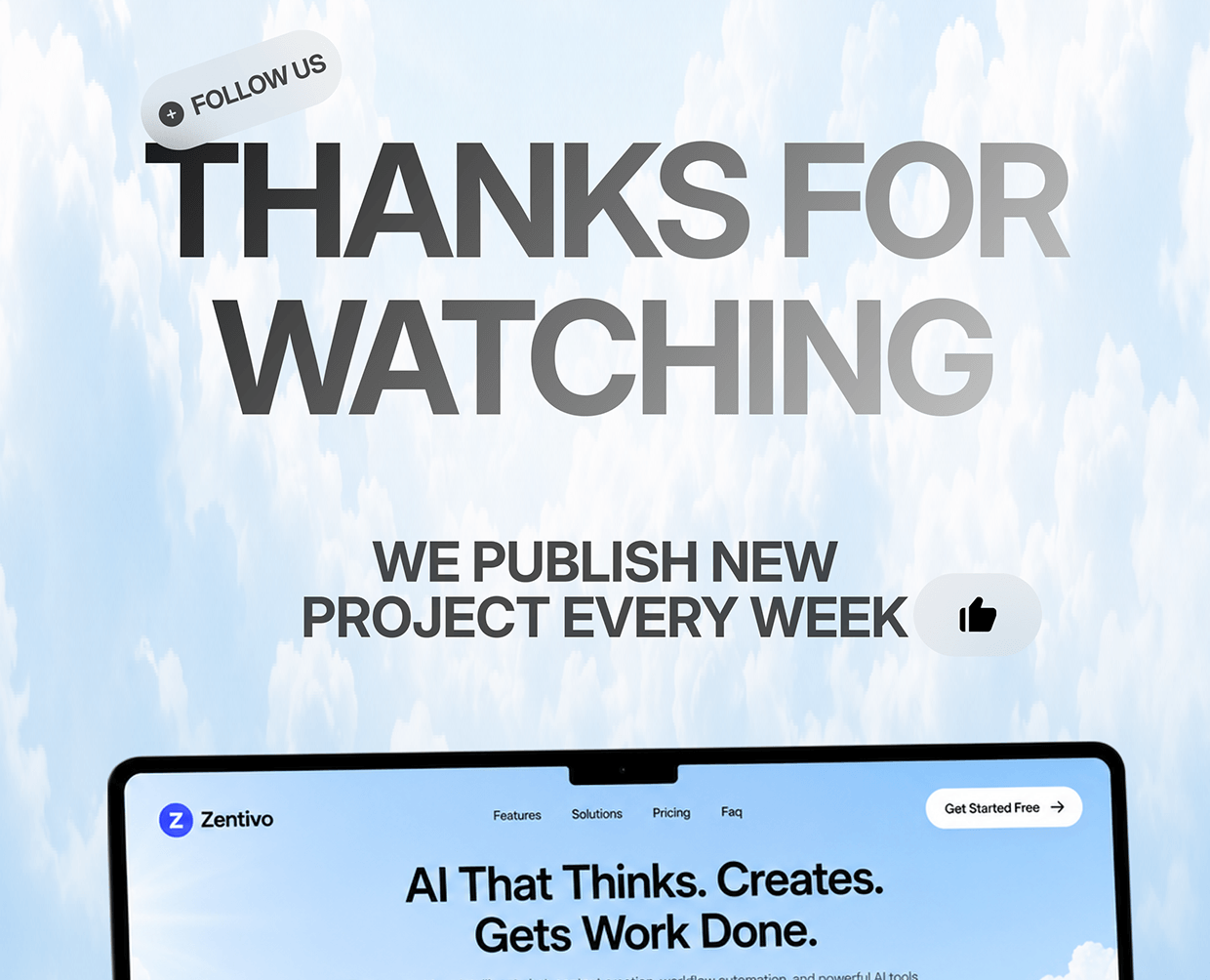 Zentivo — AI-Powered Mobile App Landing Page Image 14