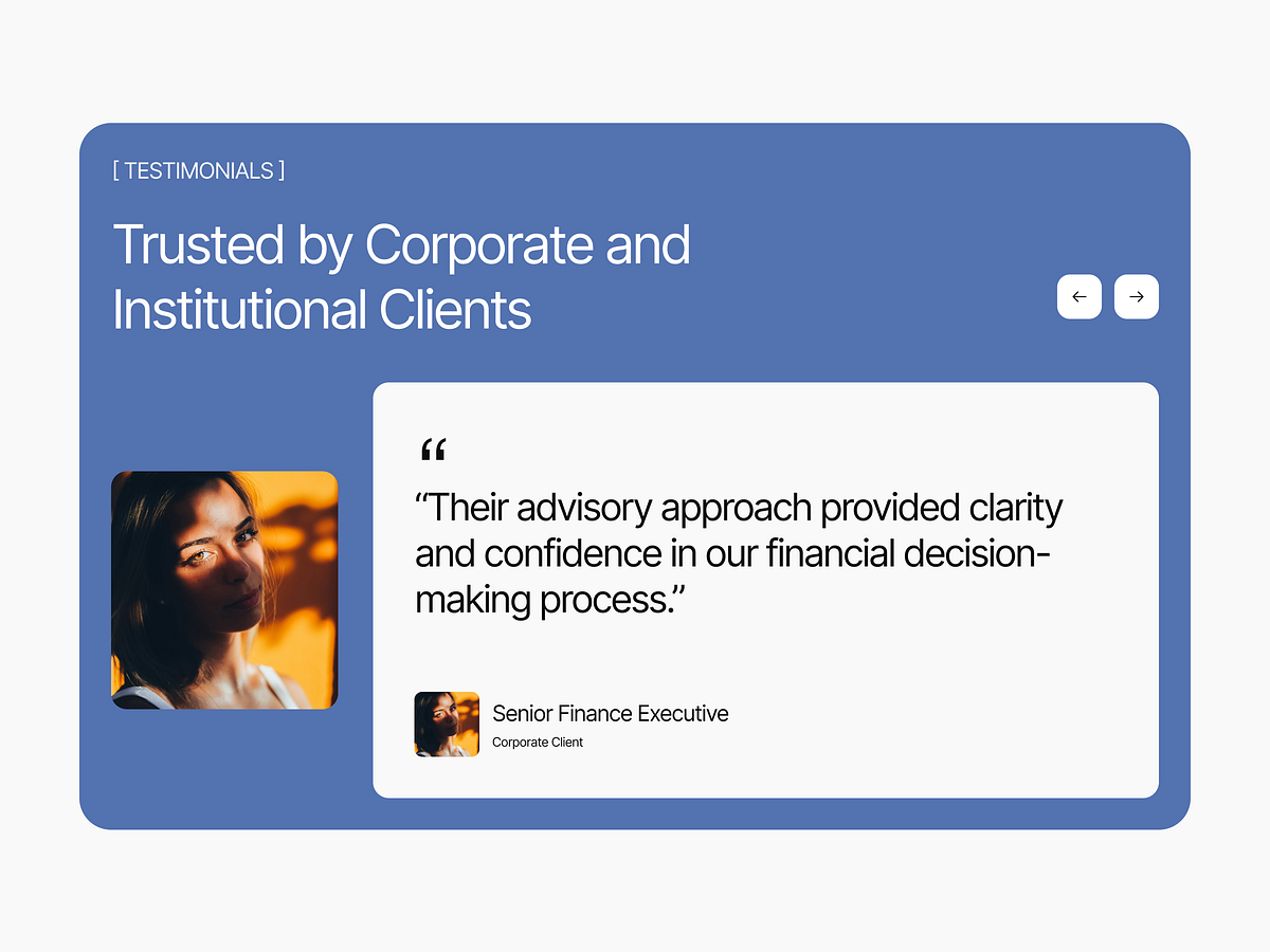 Adviest — Business Consultation Landing Page Image 1