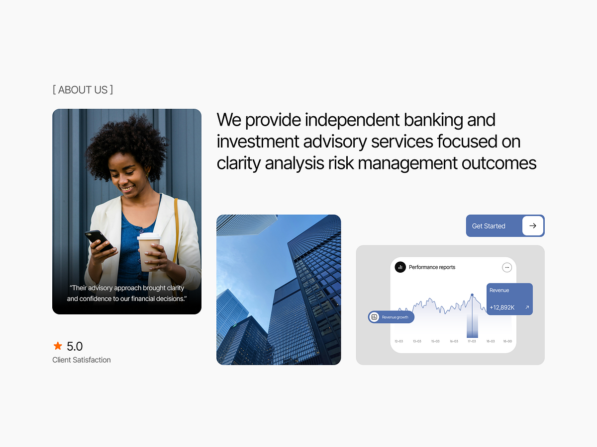 Adviest — Business Consultation Landing Page Image 2