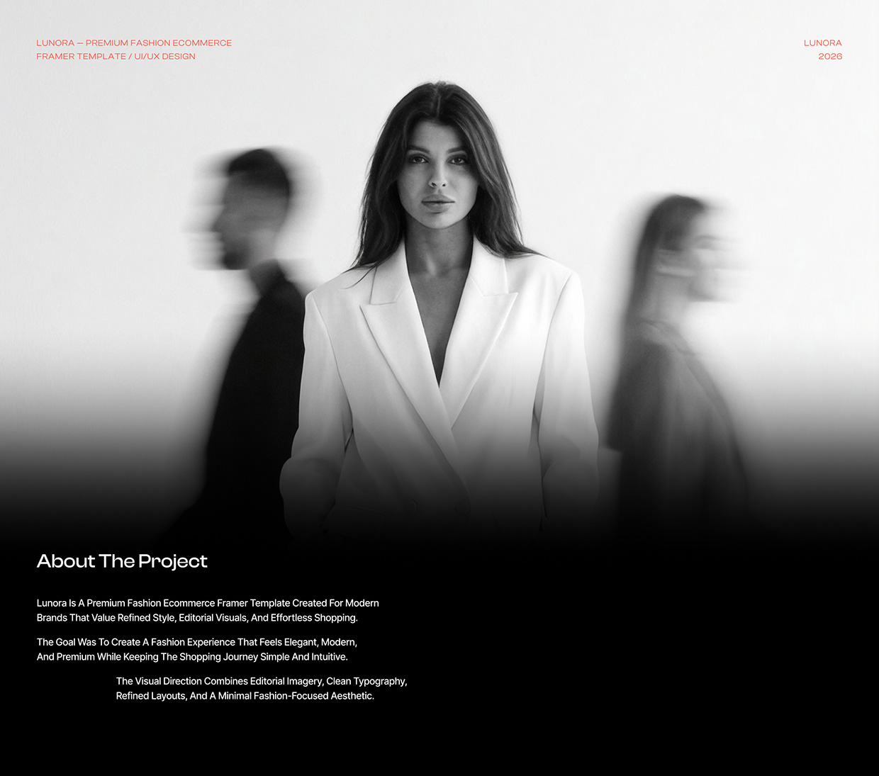 Lunora — Modern Fashion E-commerce Website
