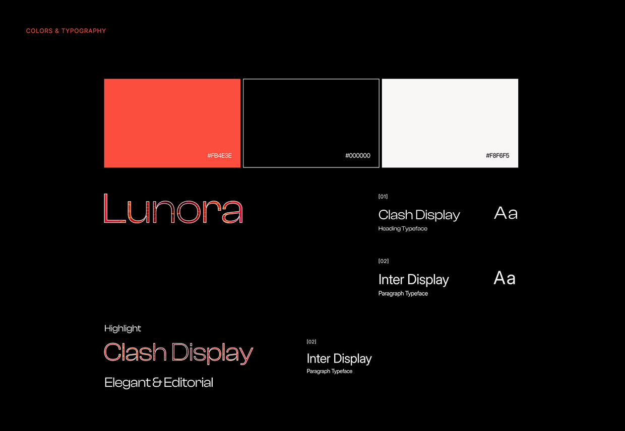 Lunora — Modern Fashion E-commerce Website Image 1