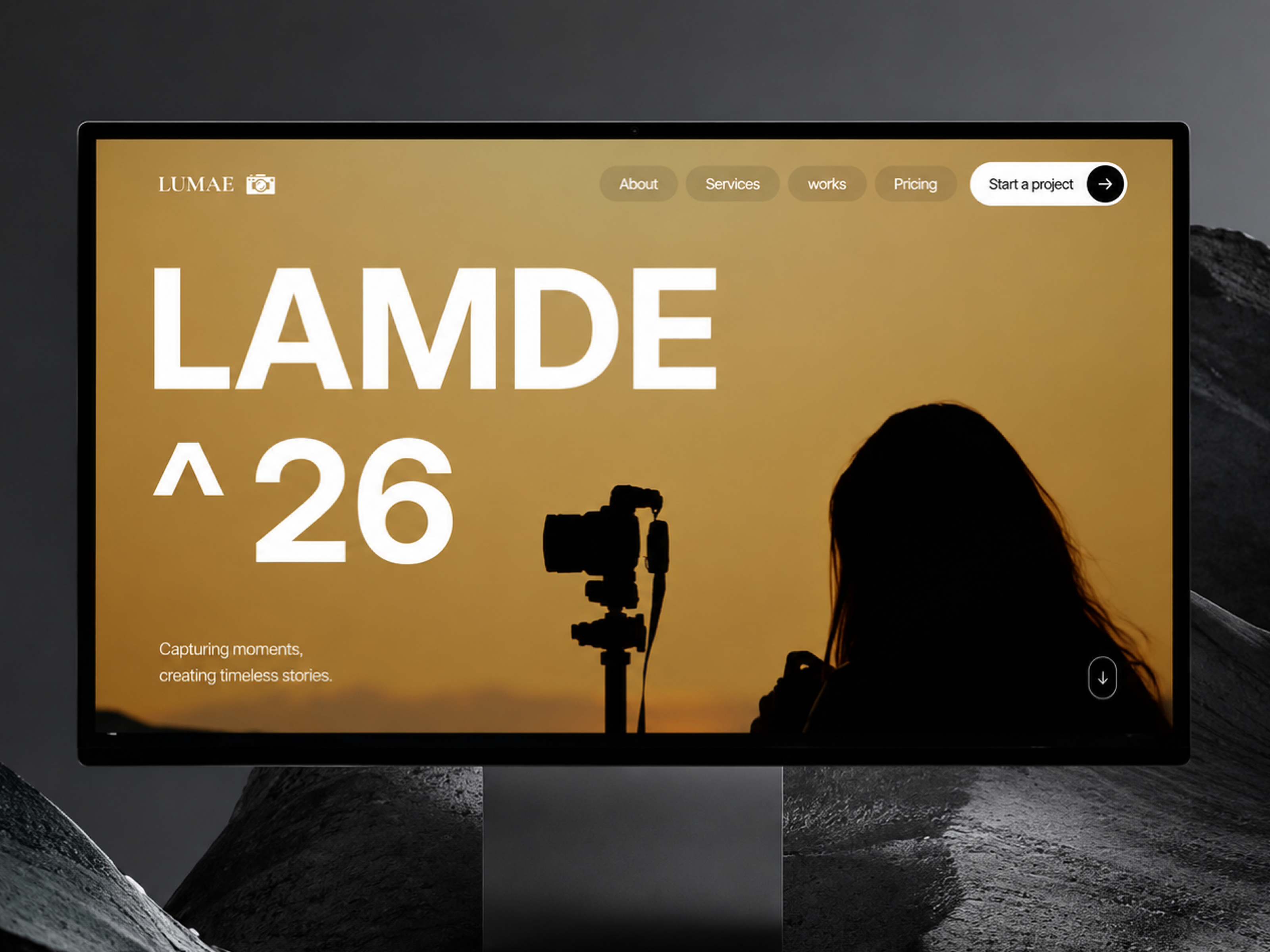 LAMDE — Free Website Template for Framer