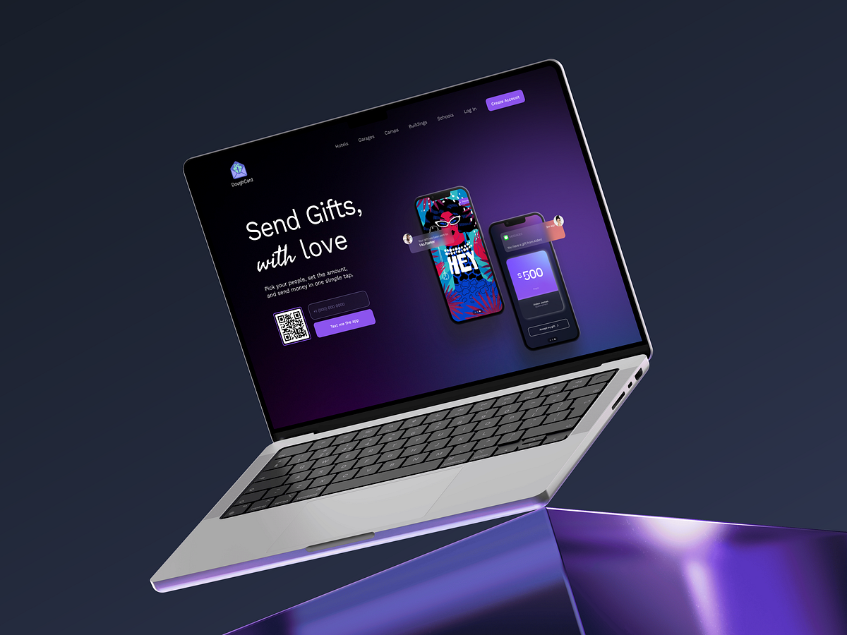 Gift Card Landing Page