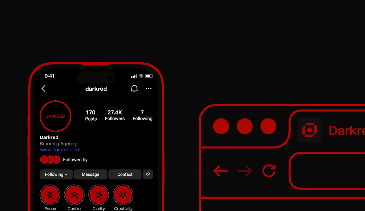 DARKRED | Branding Image 4