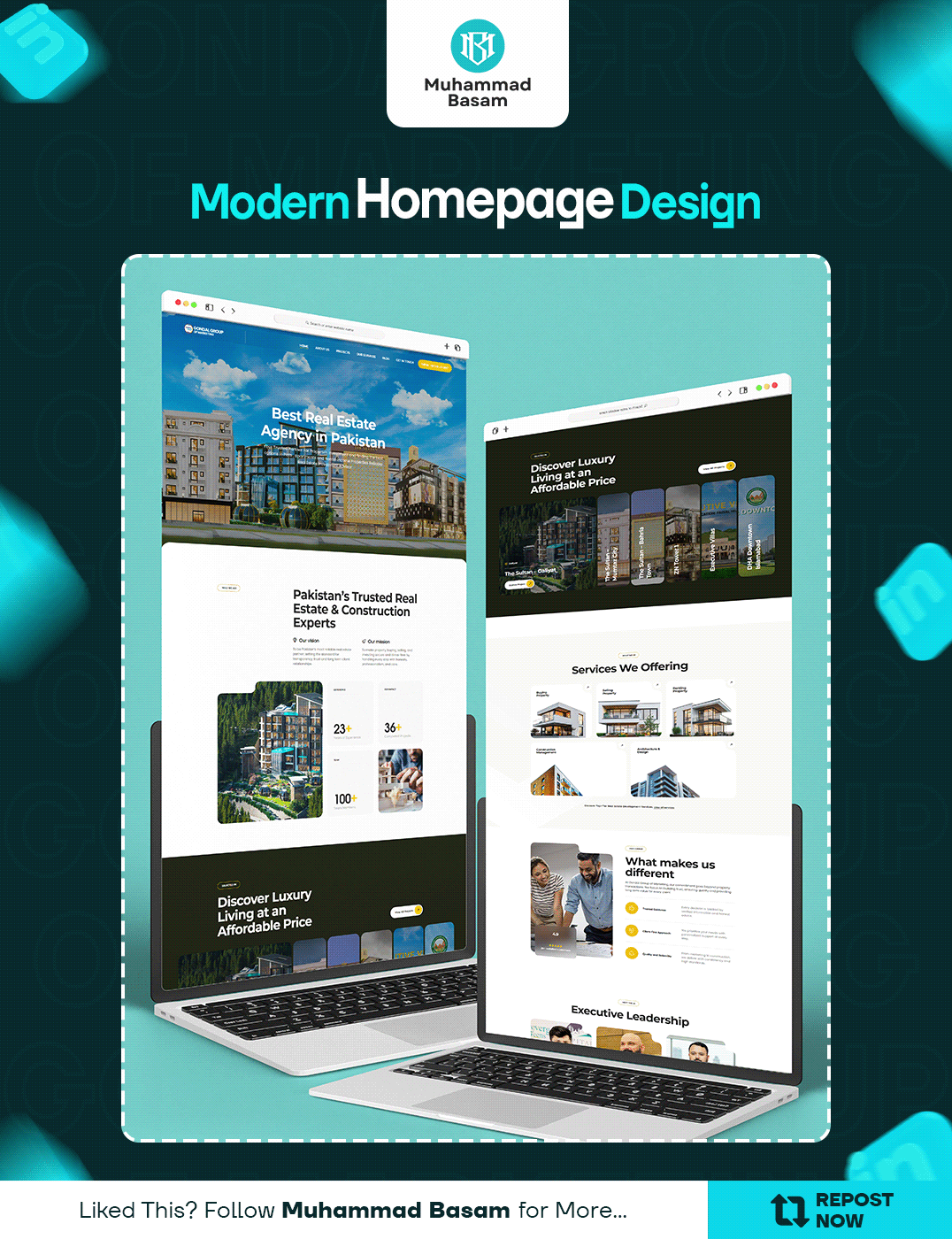 Gondal Group Website Redesign Project Image 1