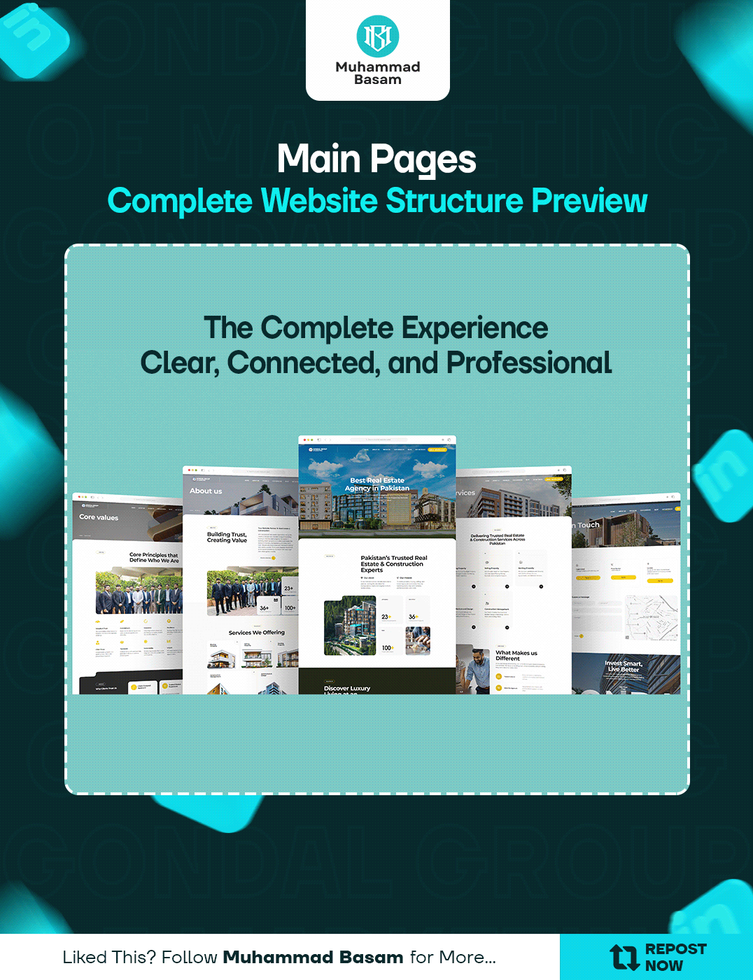 Gondal Group Website Redesign Project Image 6