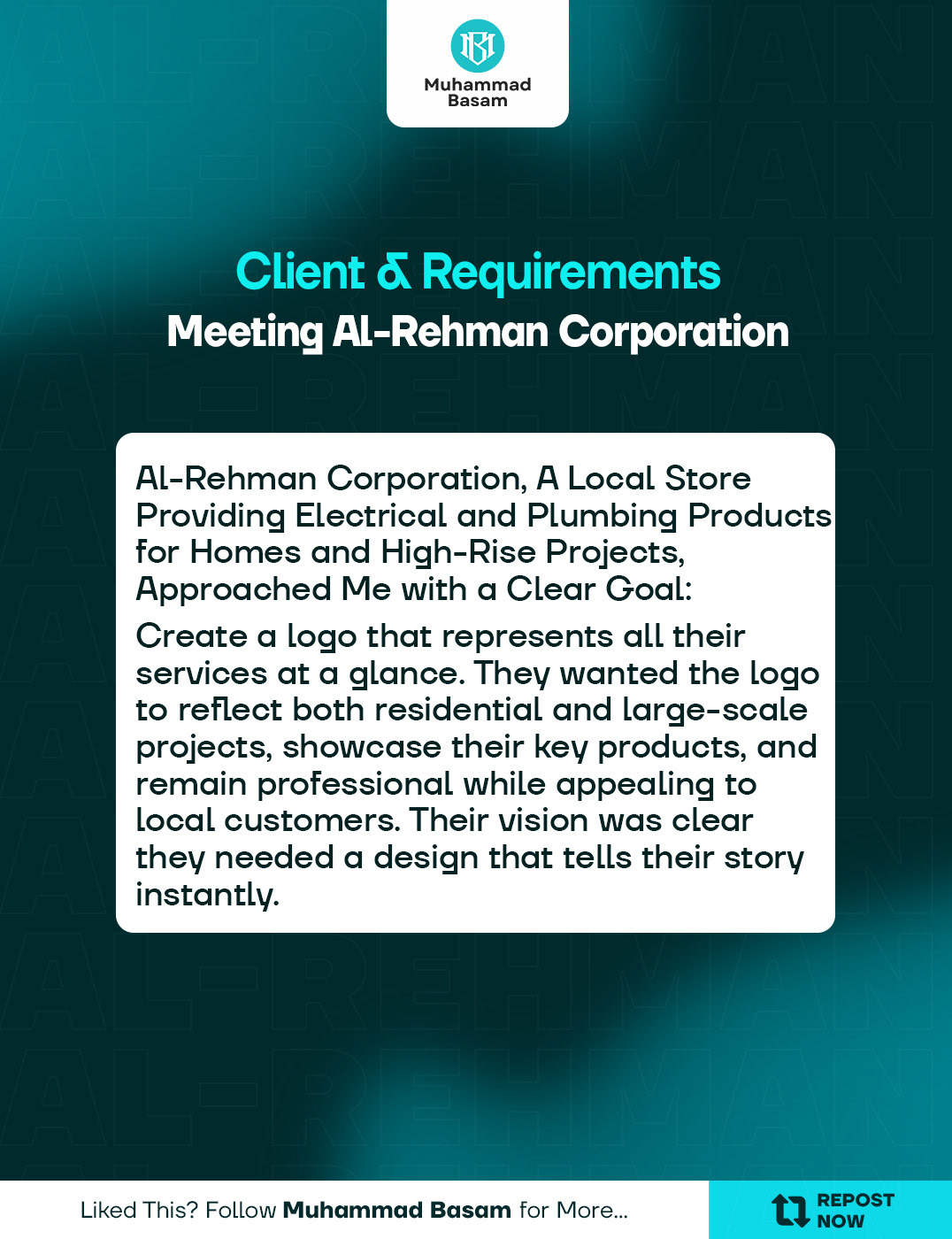 LOGO Design for "Al-Rehman Corporation" Image 0