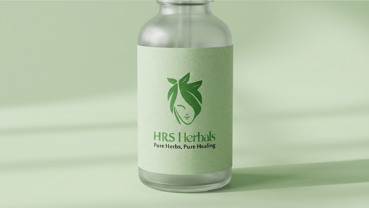 HRS Herbals - LOGO Design Image 7