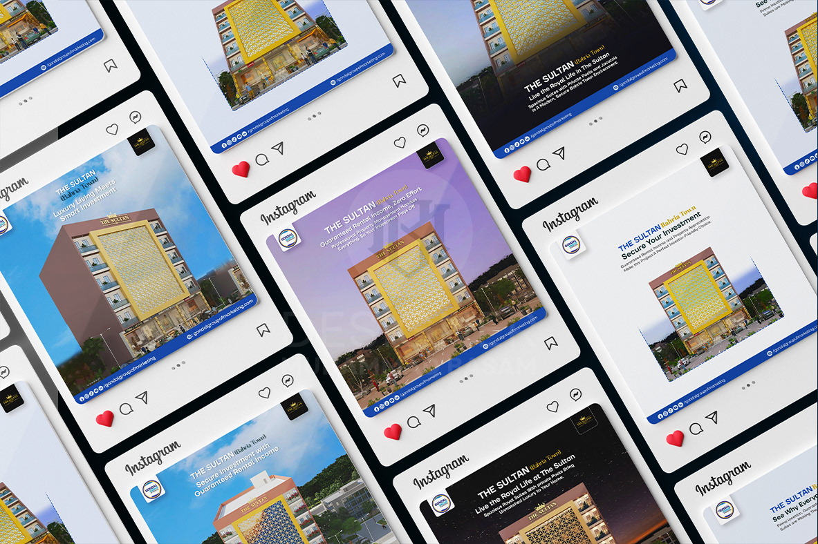 03 Different Designs Sets of SM Posts Design Image 3