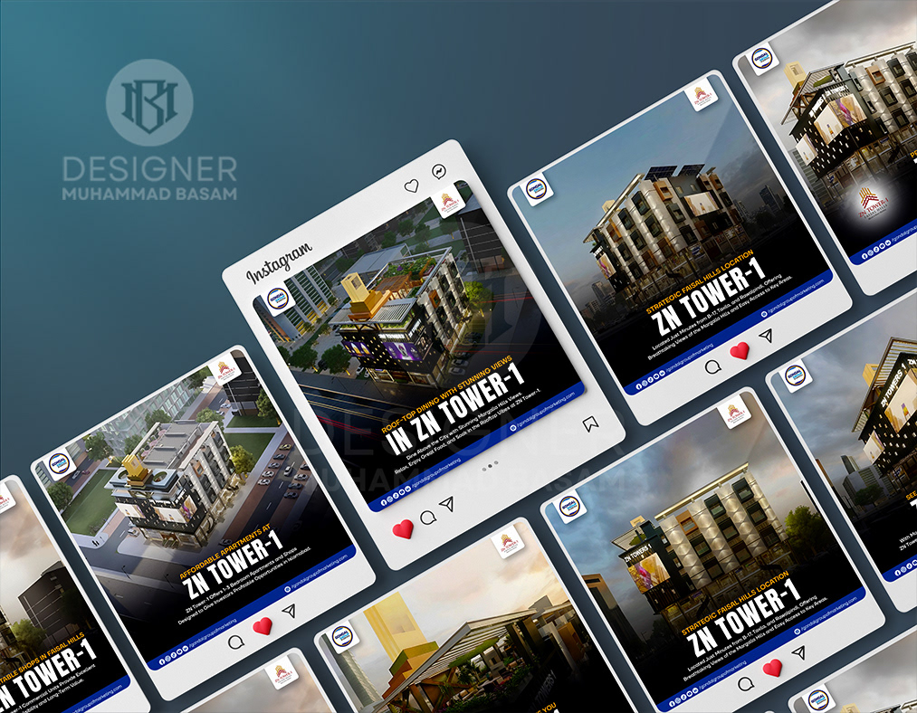 03 Different Designs Sets of SM Posts Designed Image 1