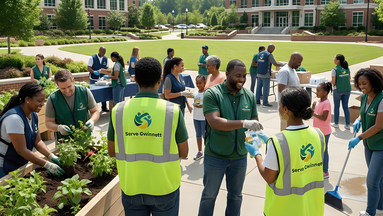 Serve Gwinnett LOGO Design Image 11