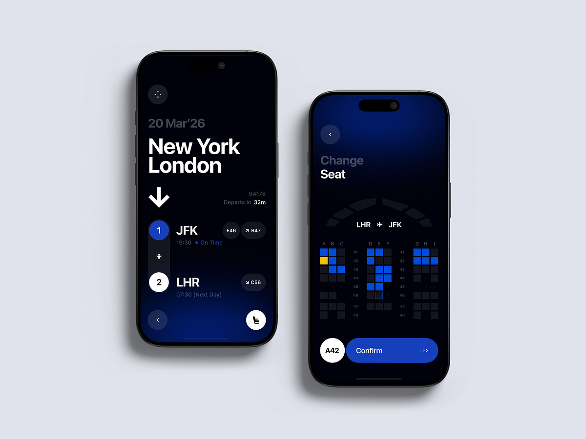 Flight Details App UI