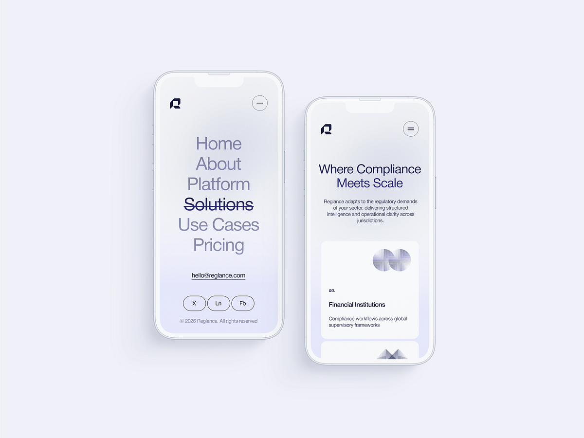 Regulatory Intelligence Mobile Web