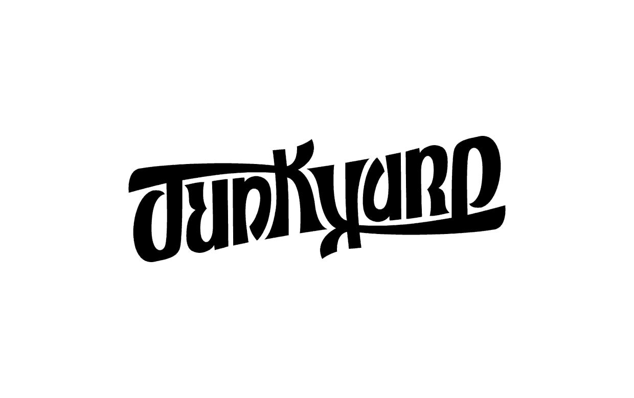 Junkyard Ambigram Logo