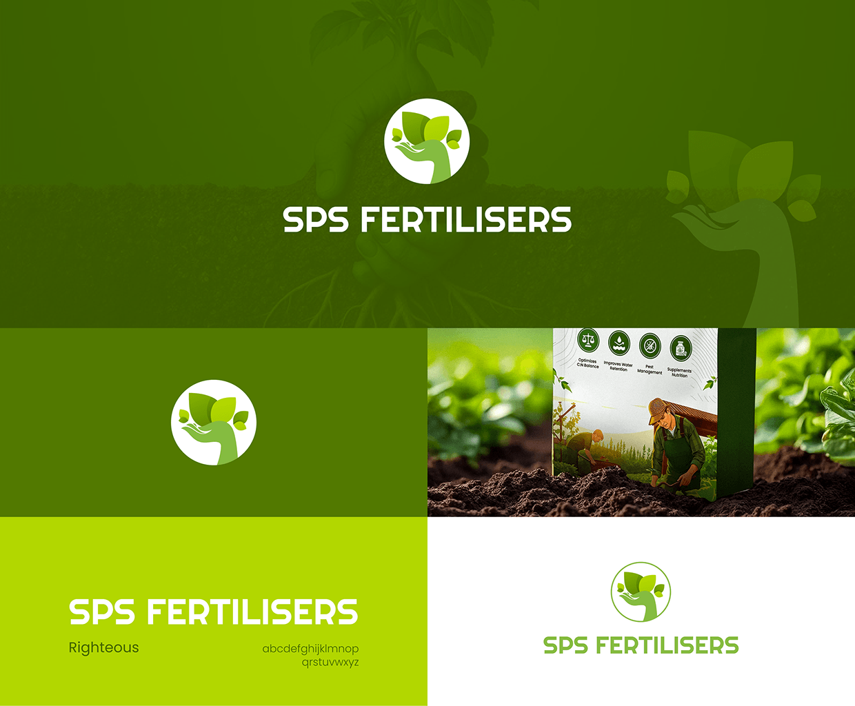 SPS Fertilisers Logo, Product & Social Media Design Image 0