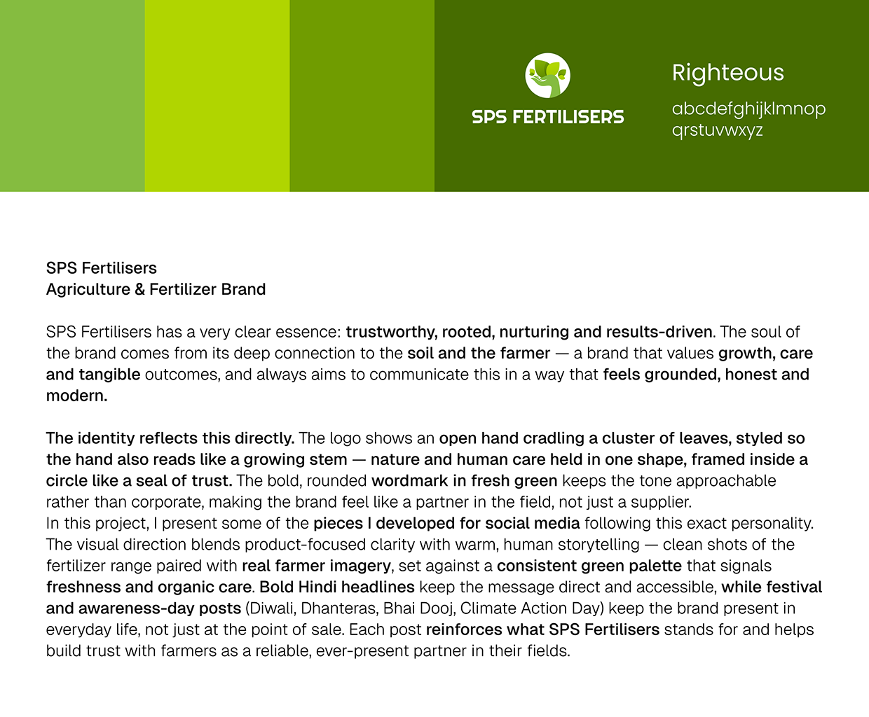 SPS Fertilisers Logo, Product & Social Media Design Image 1