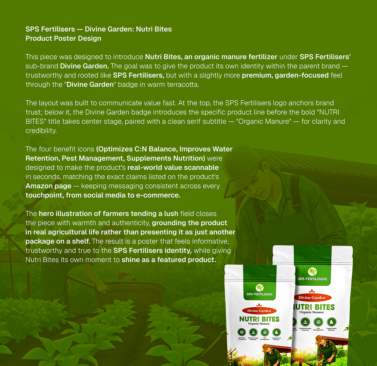 SPS Fertilisers Logo, Product & Social Media Design Image 7