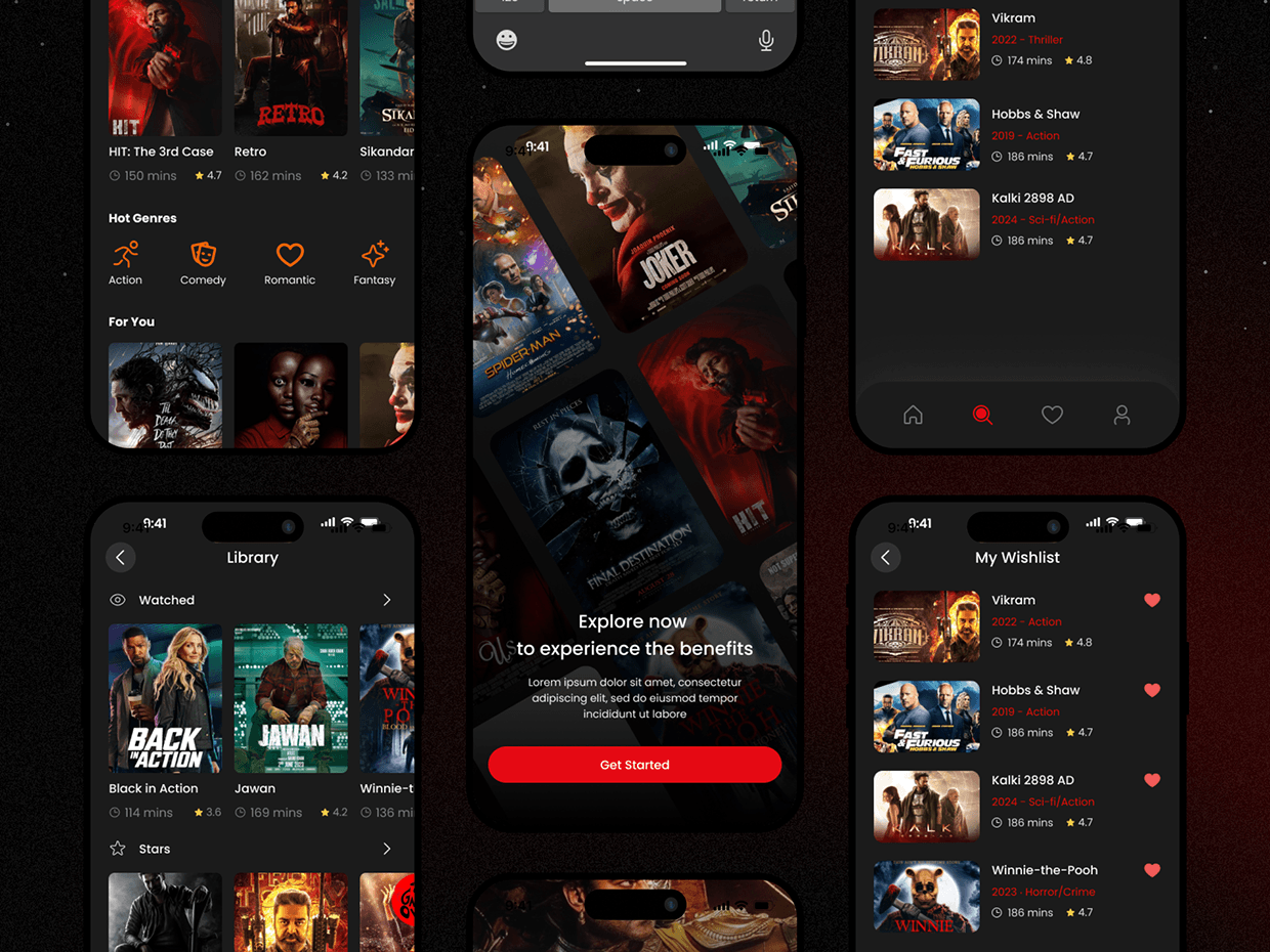StarFlex - Movie App UI Image 0