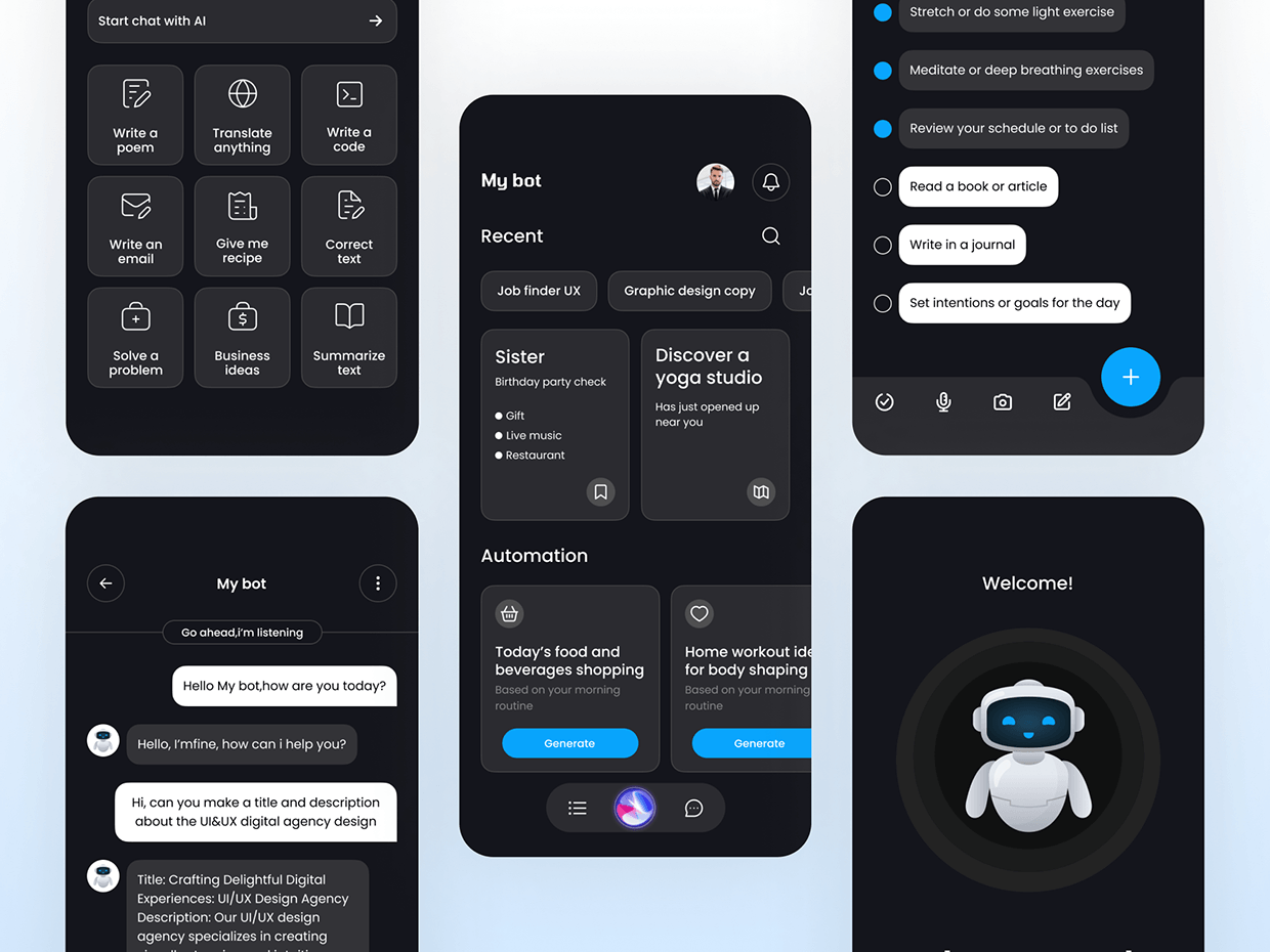 Axora - Chat AI Mobile App Image 1