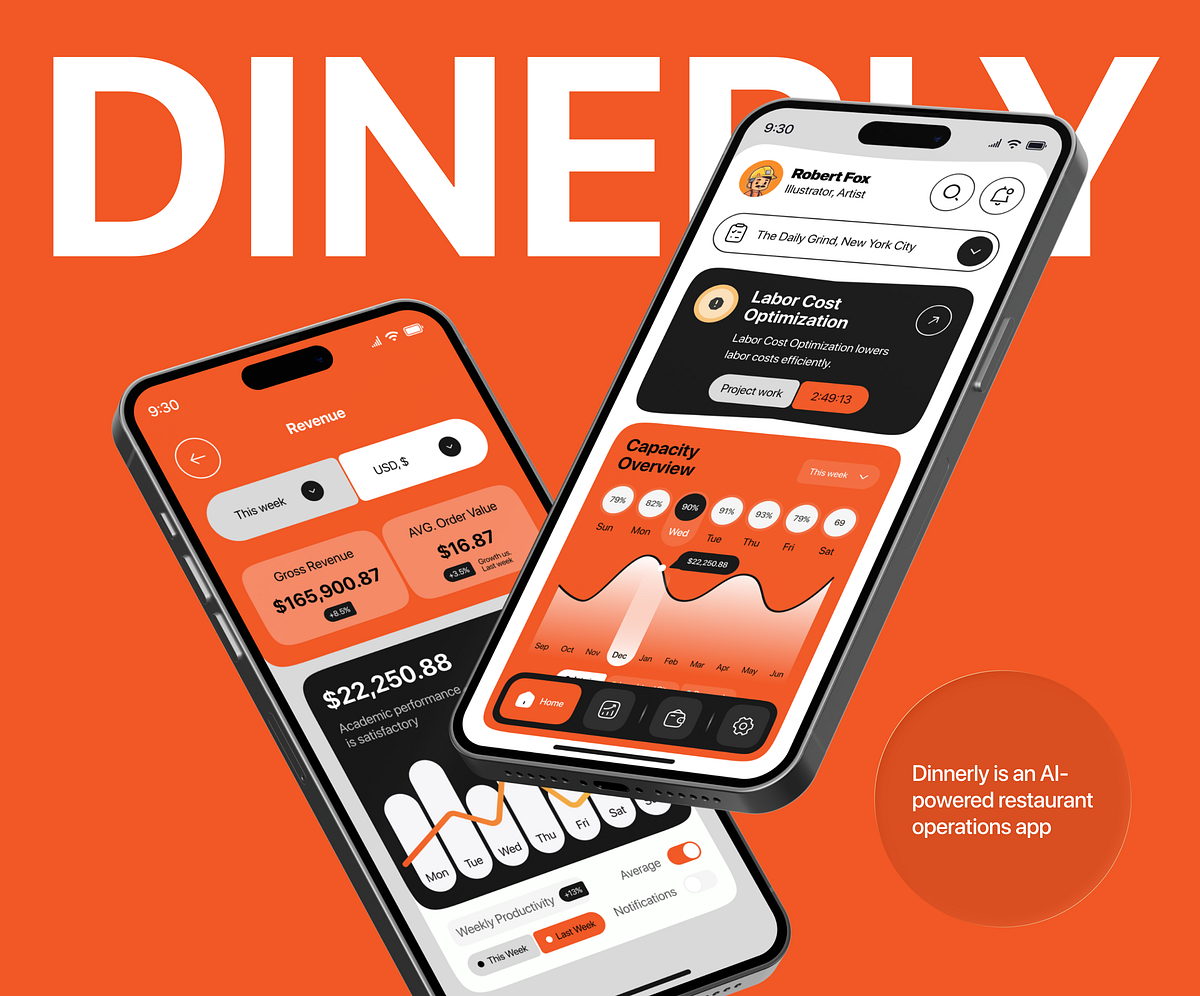 Restaurant Management Mobile App UI Image 6