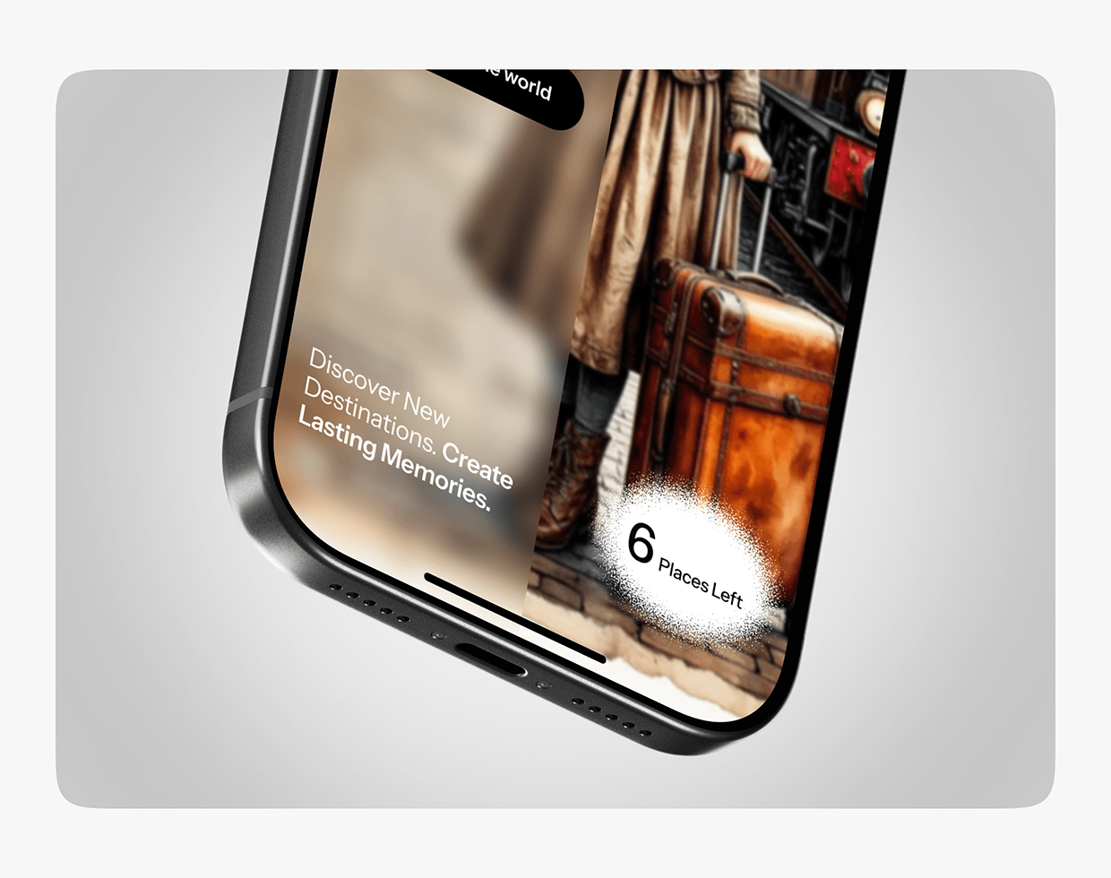 Travel Mobile App UI Design Image 3