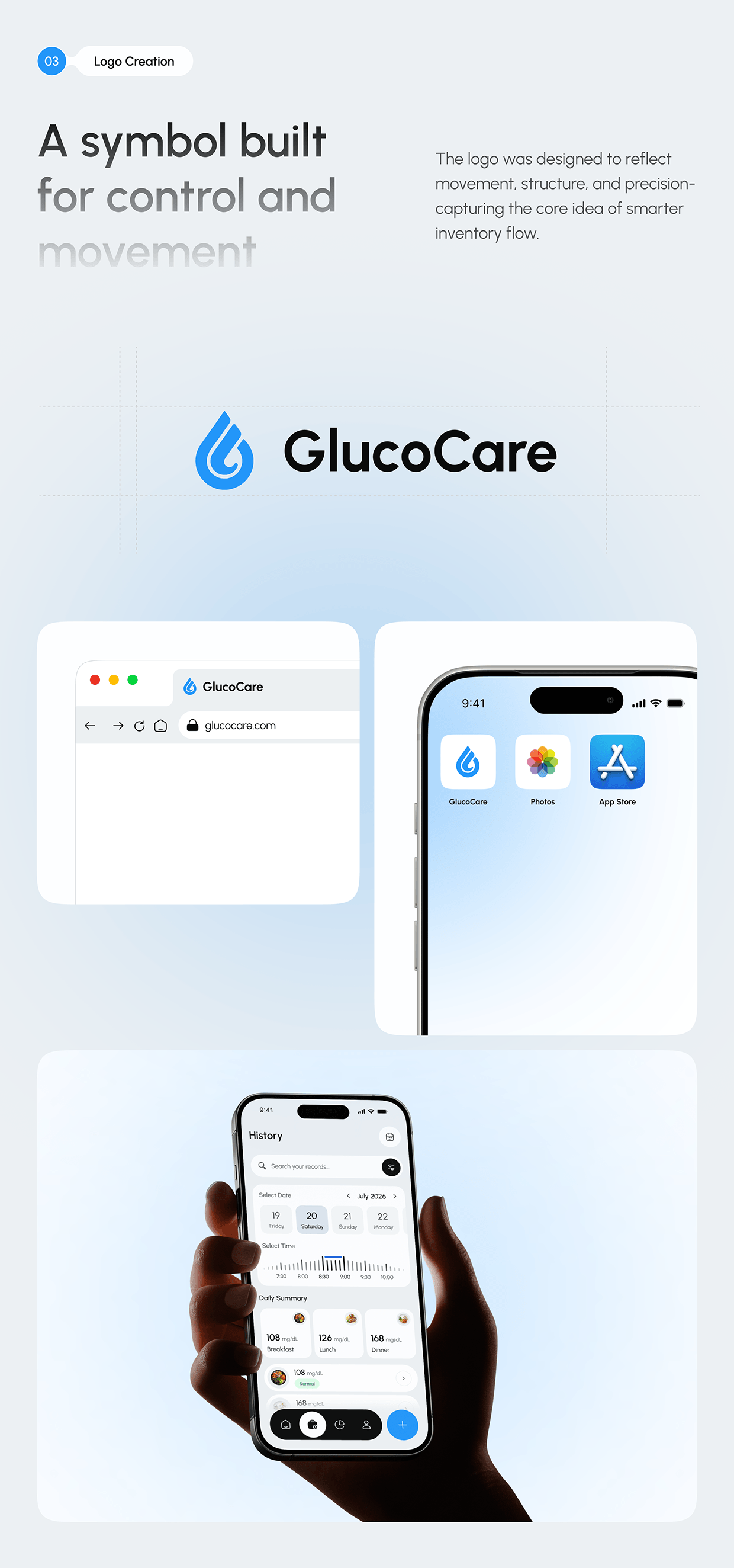 Smart Blood Glucose Monitoring App | Health Tracking Image 2