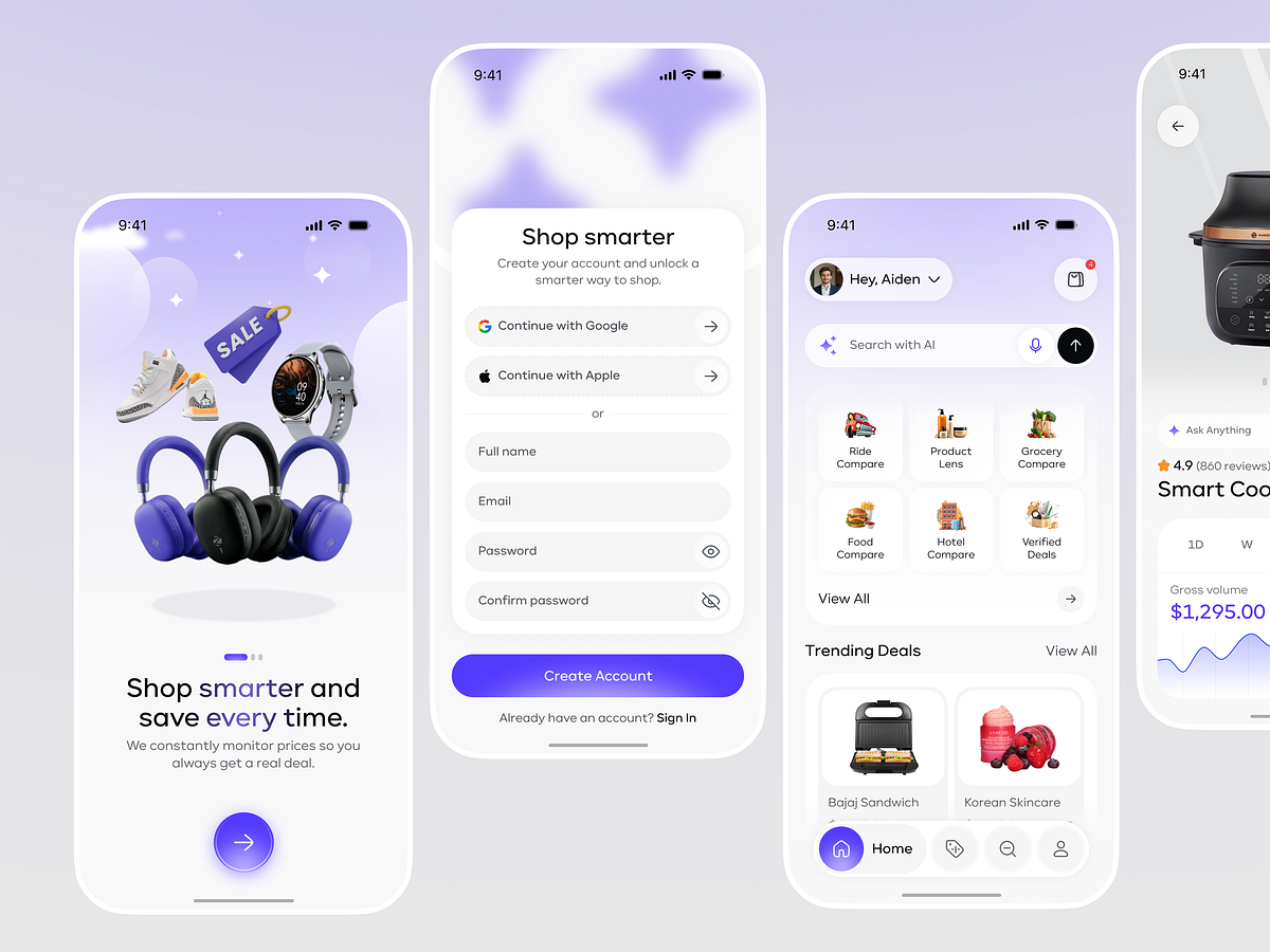 AI Shopping & Price Comparison Mobile App Image 0