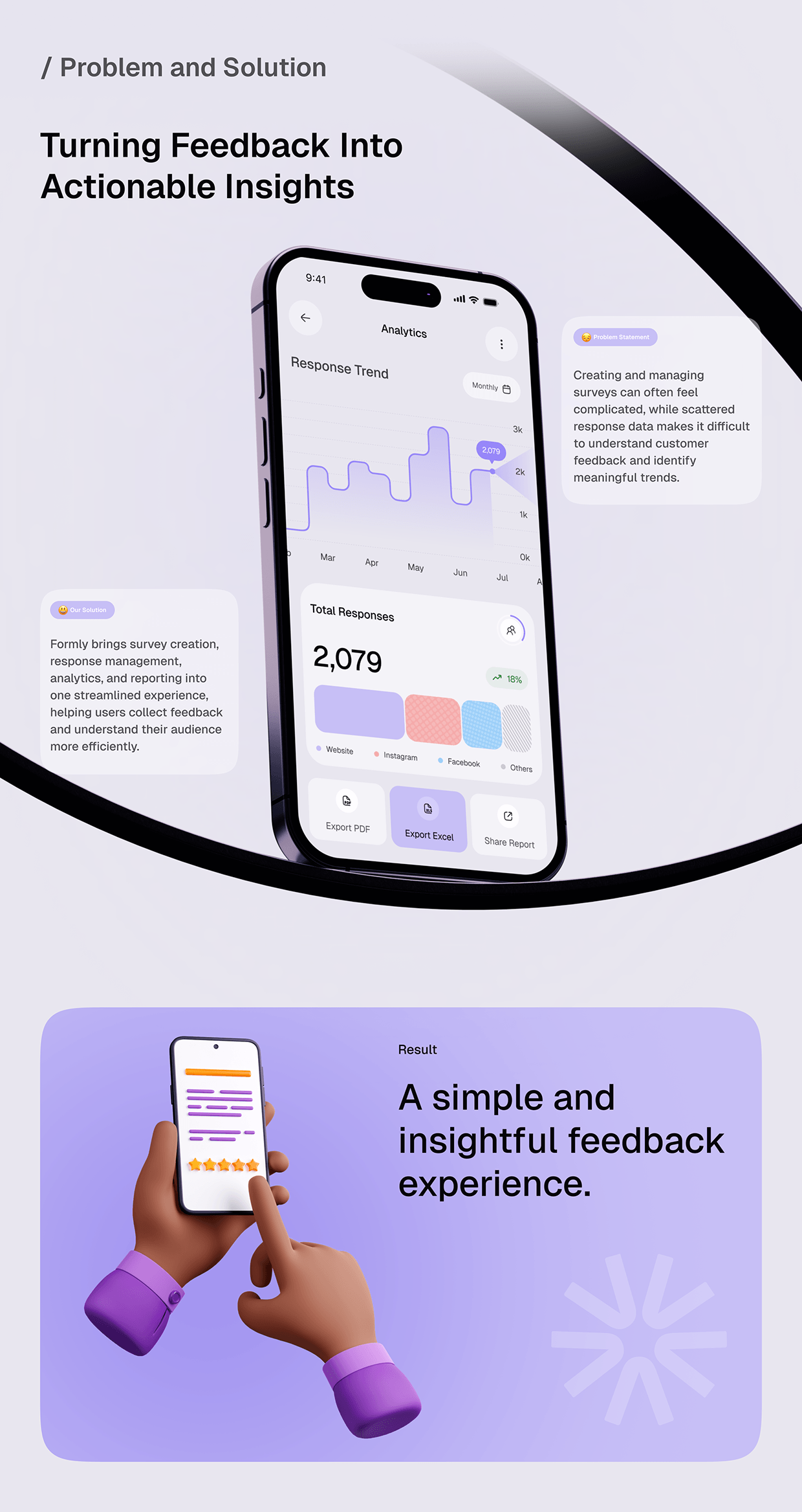 Modern Survey App UI/UX Design Image 6