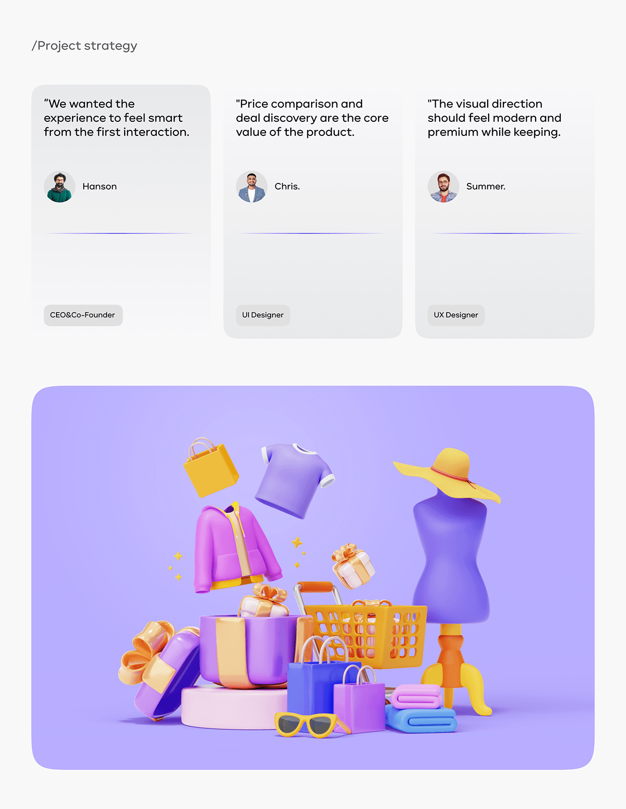 AI Shopping & Price Tracker App UI/UX Design Image 2