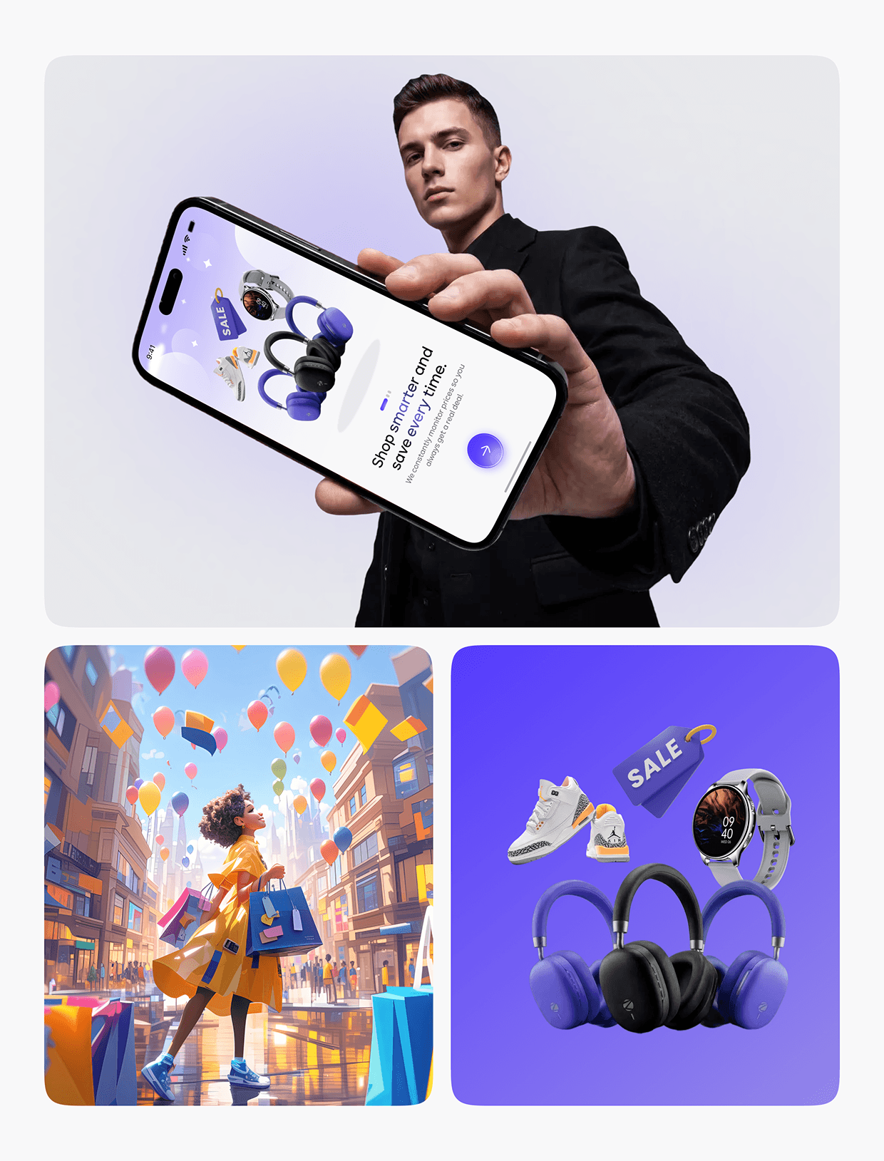 AI Shopping & Price Tracker App UI/UX Design Image 8