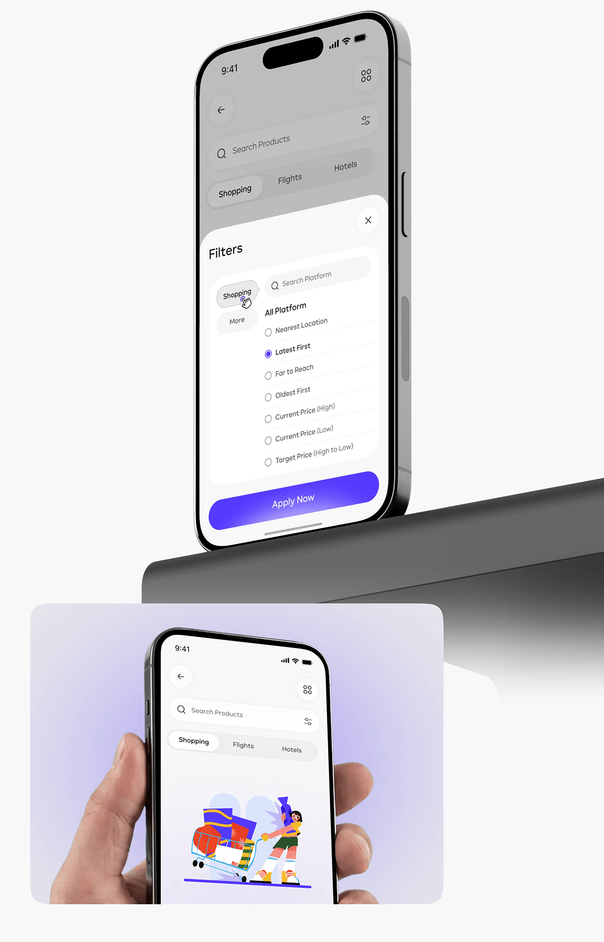 AI Shopping & Price Tracker App UI/UX Design Image 10