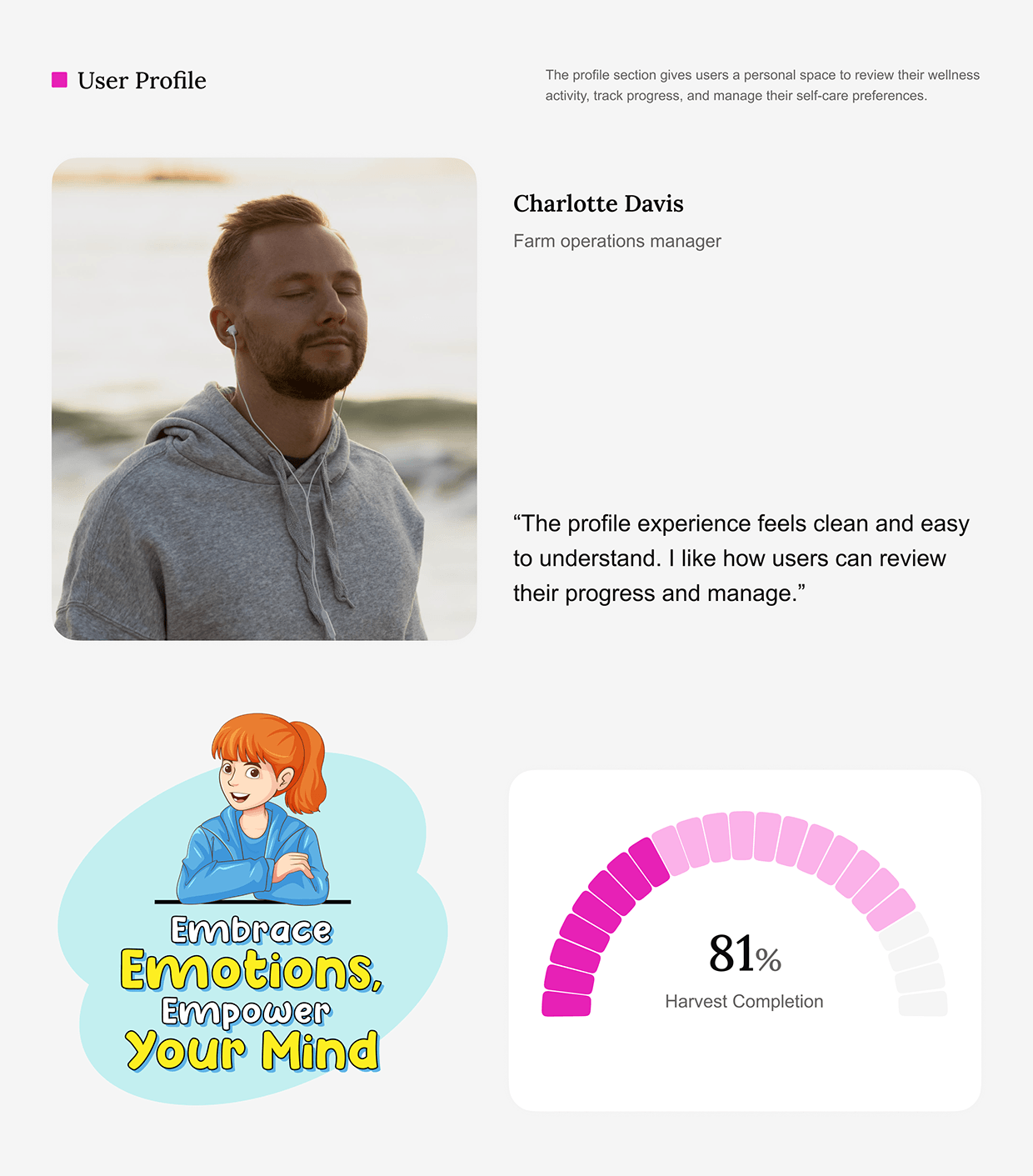 AI Mental Wellness App UI/UX Design Image 8