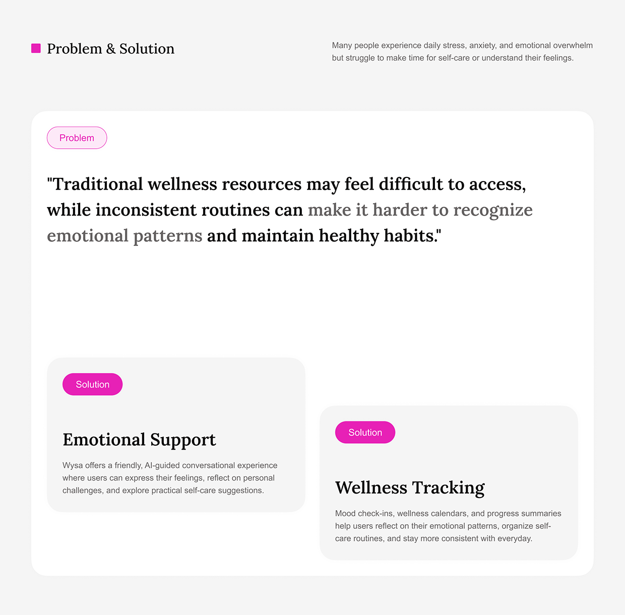 AI Mental Wellness App UI/UX Design Image 13