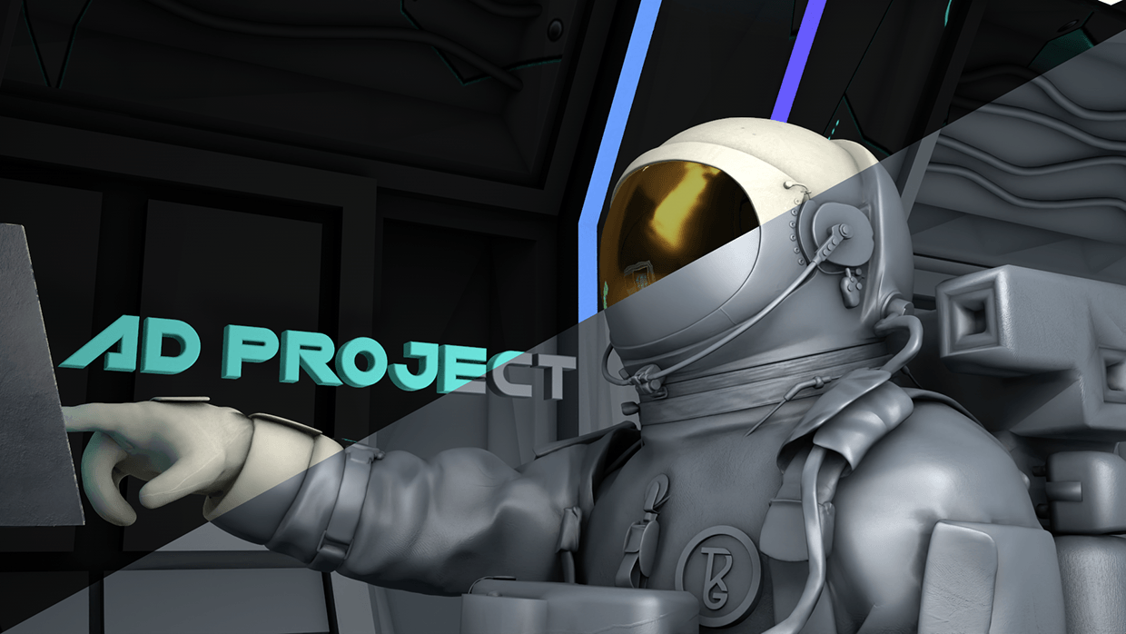 TG8 Blasts Off: A 3D Ad Odyssey Image 1