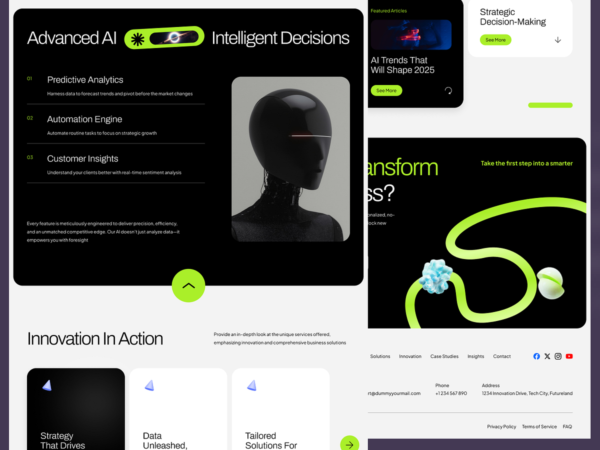 🤖 Aimon – Business AI Landing Page Image 1