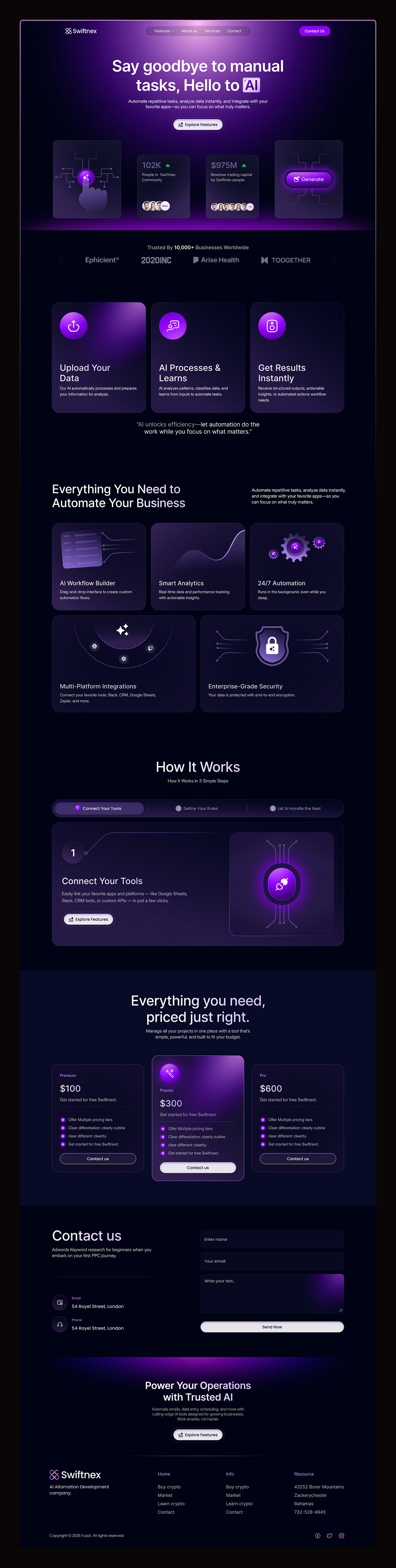 AI Agents Landing-page Image 0