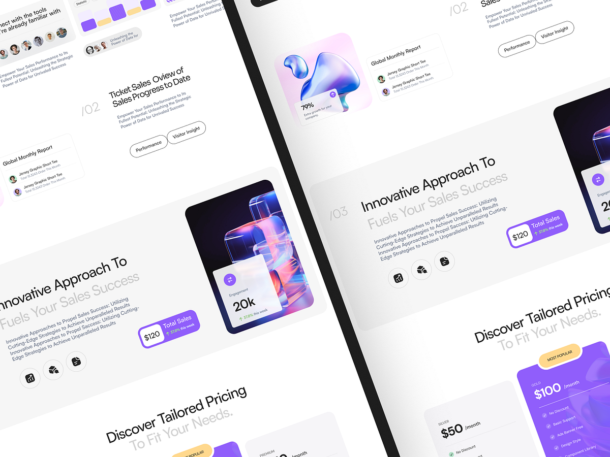 Techvia - Landing Page for SaaS & Analytics Image 2